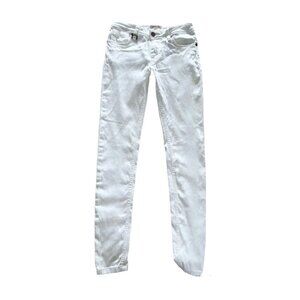 BURBERRY BRIT Women's Sz 29  Westbourne Skinny Crop Pants in White